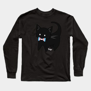 Trans Pride Kitty Long Sleeve T-Shirt